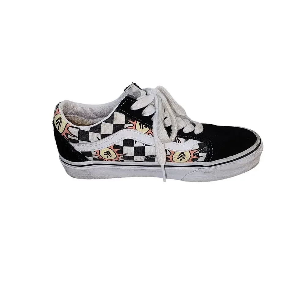 Vans Off The Wall shoes 5.5 men's 7.0 womens